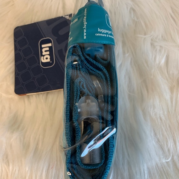 Lug Teal Luggage Tag and Belt Set - Picture 2 of 4